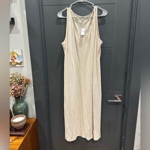 Old Navy Cream Sleeveless Dress